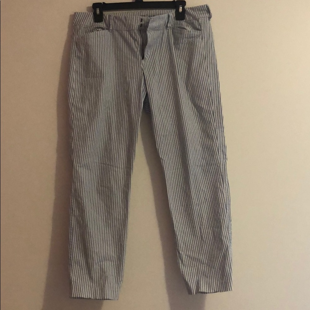 Striped Old Navy Pixie Pants